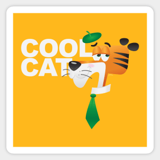 Cool Cat Sticker